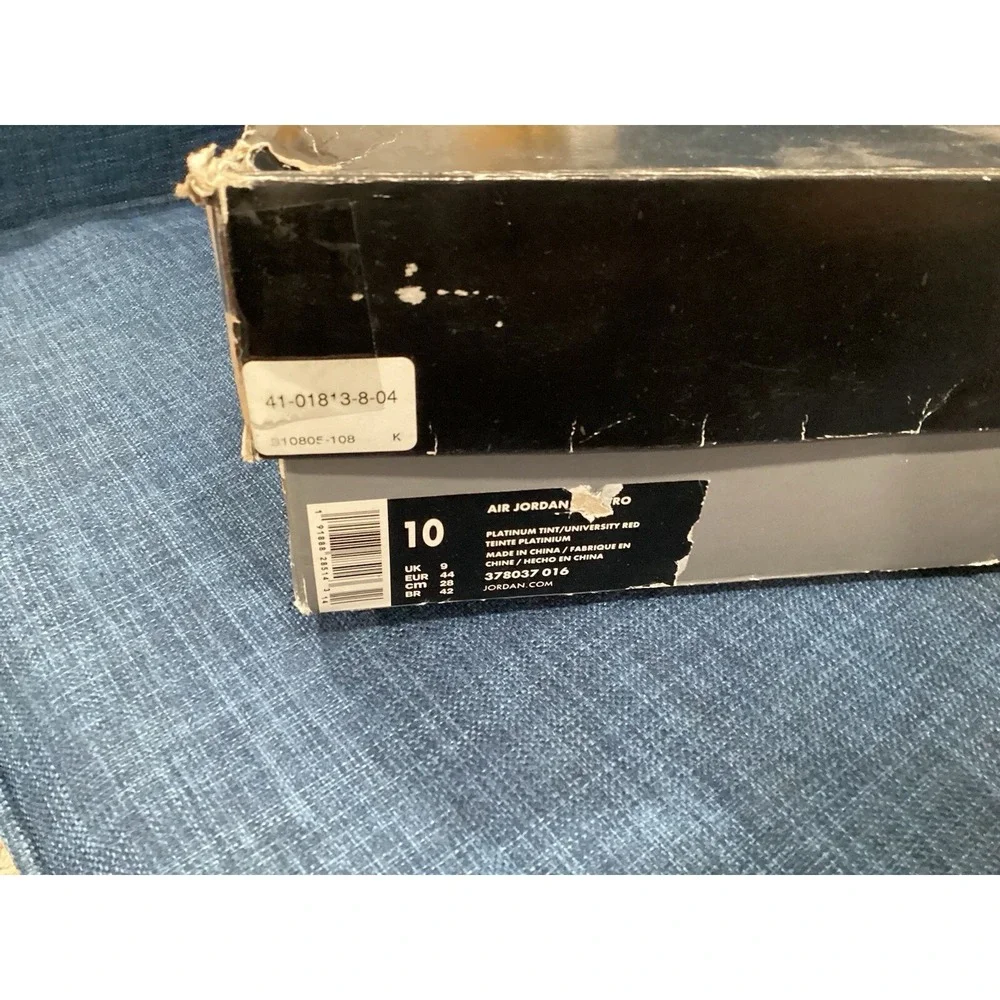Size 10 - Air Jordan 11 Retro Platinum Tint No Insoles